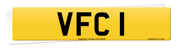 Registration number VFC 1